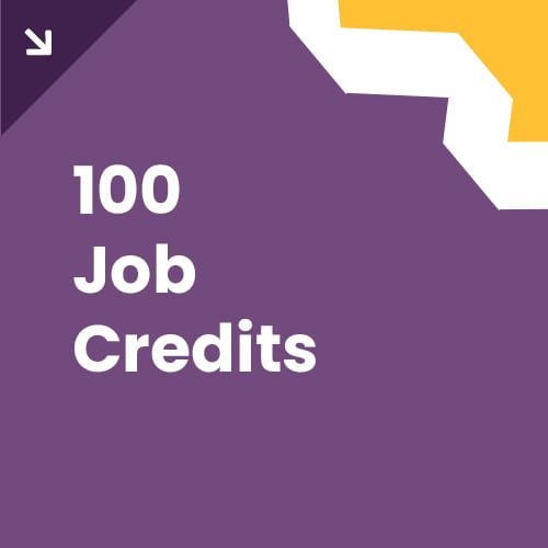 100 Job Credits banner