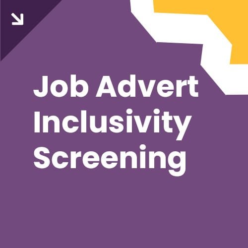 Job advert inclusivity screening